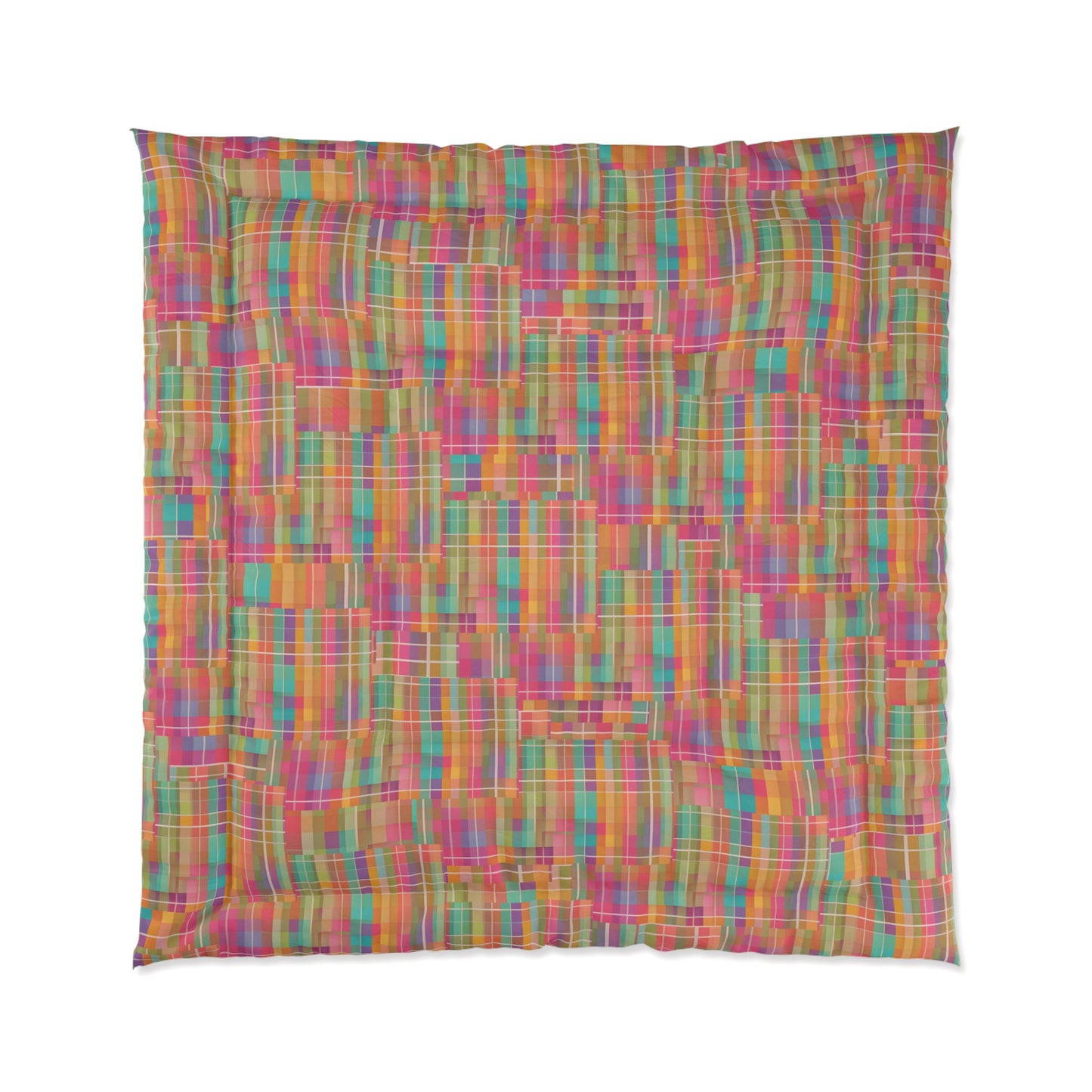 Vibrant Geometric Comforter for Cozy Bedrooms