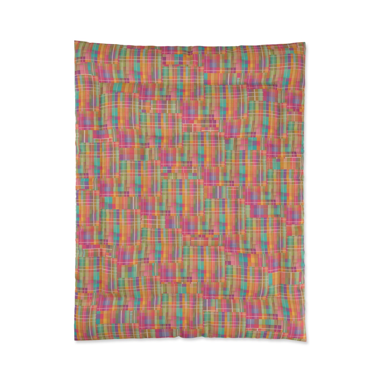 Vibrant Geometric Comforter for Cozy Bedrooms