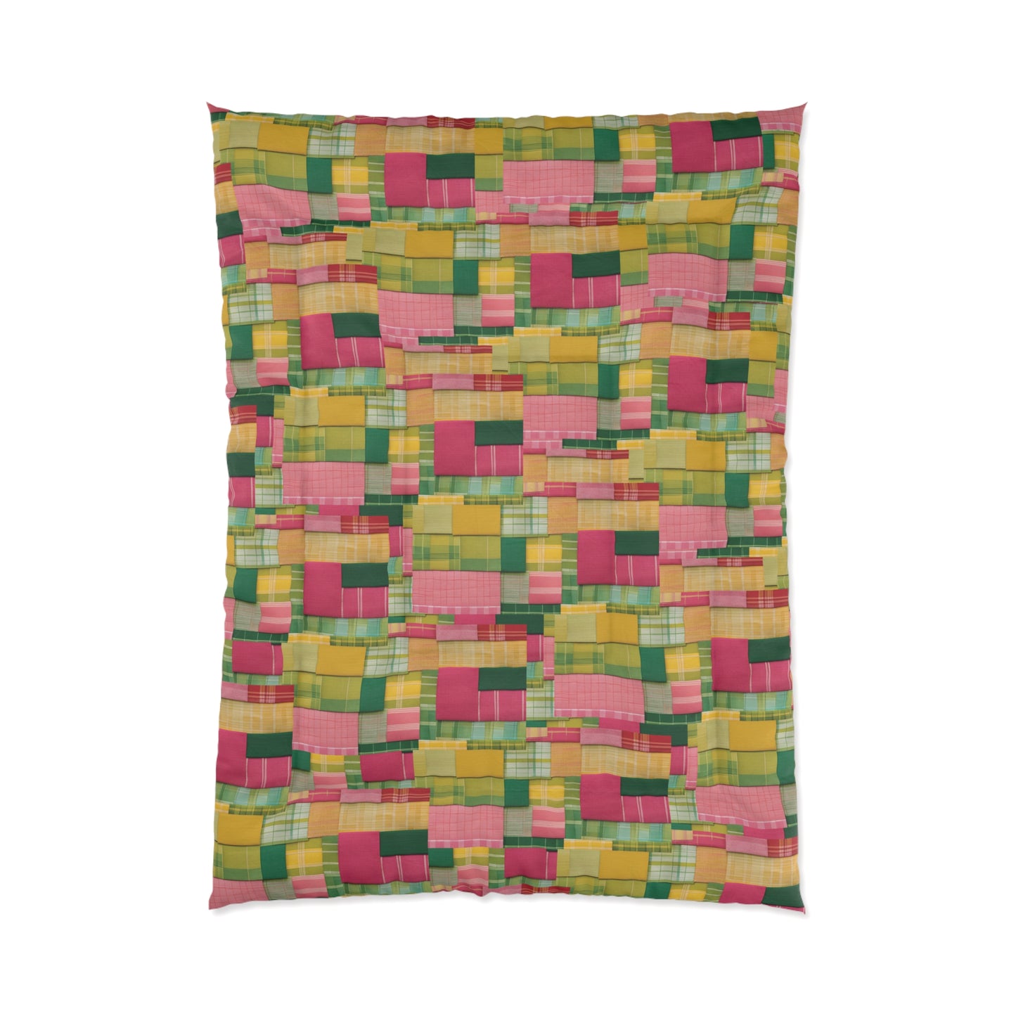 Vibrant Patchwork Comforter - Cozy Home Decor for Year-Round Style