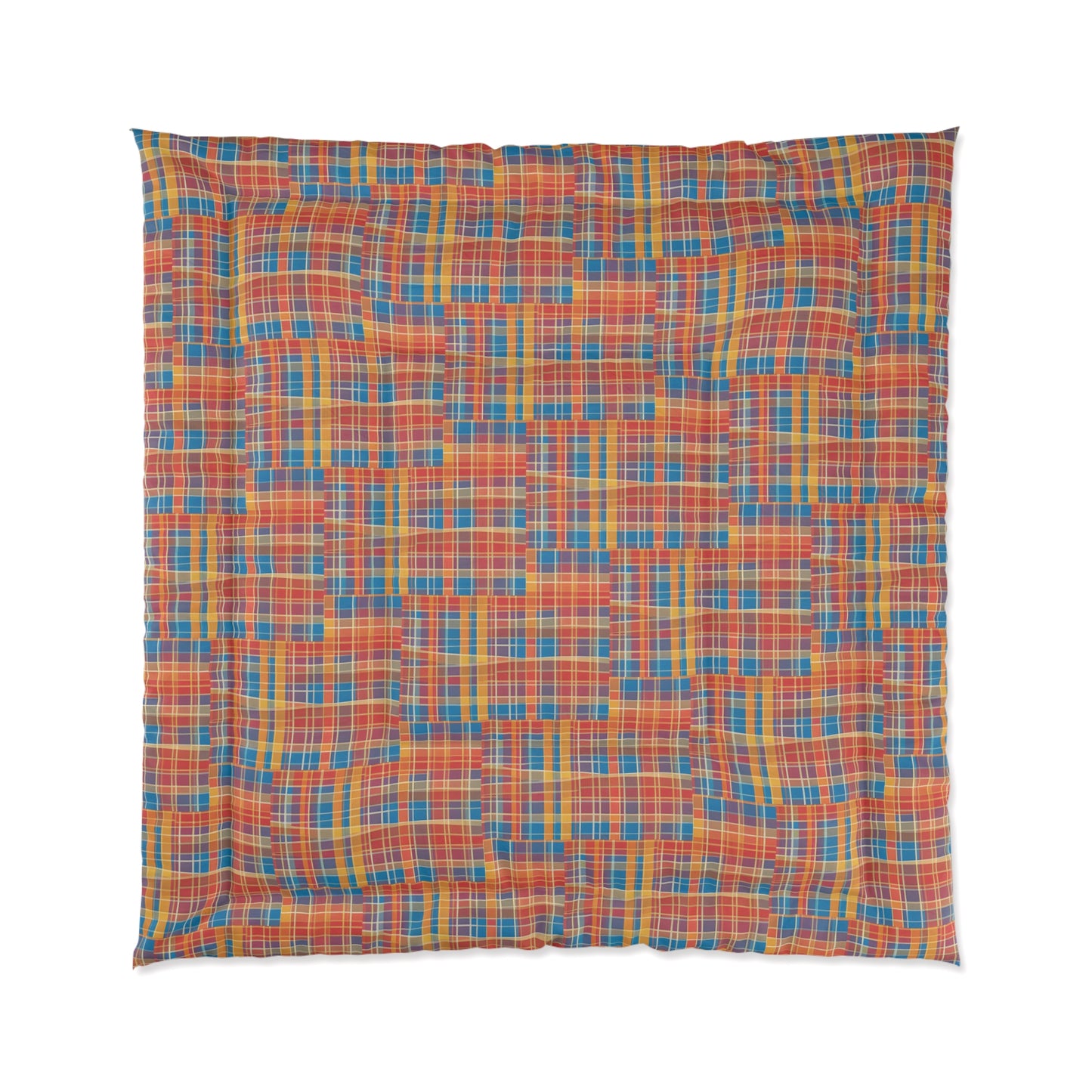 Vibrant Plaid Comforter for Cozy Bedrooms