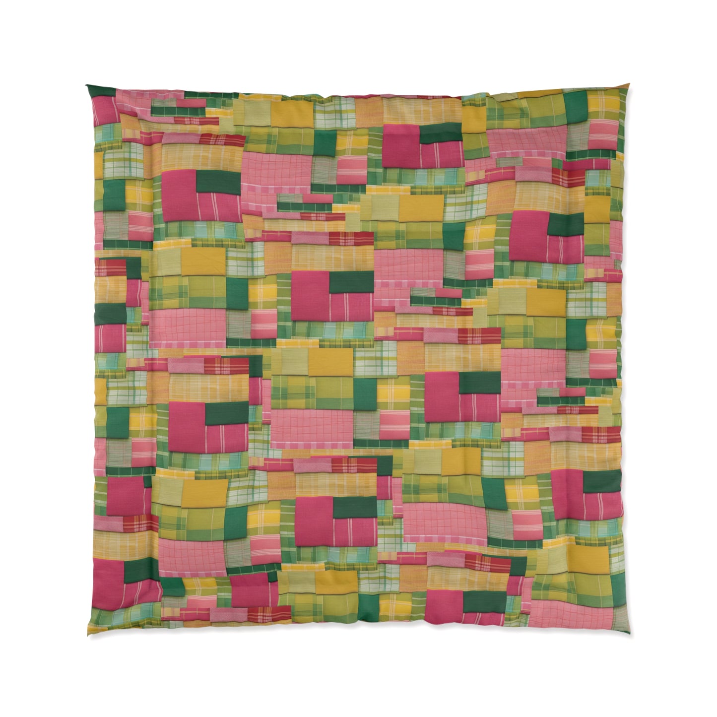 Vibrant Patchwork Comforter - Cozy Home Decor for Year-Round Style