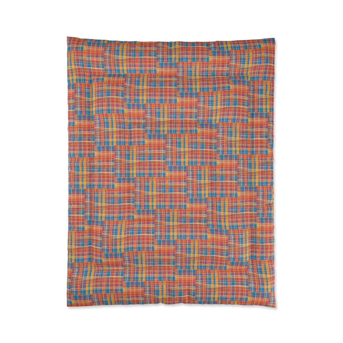 Vibrant Plaid Comforter for Cozy Bedrooms