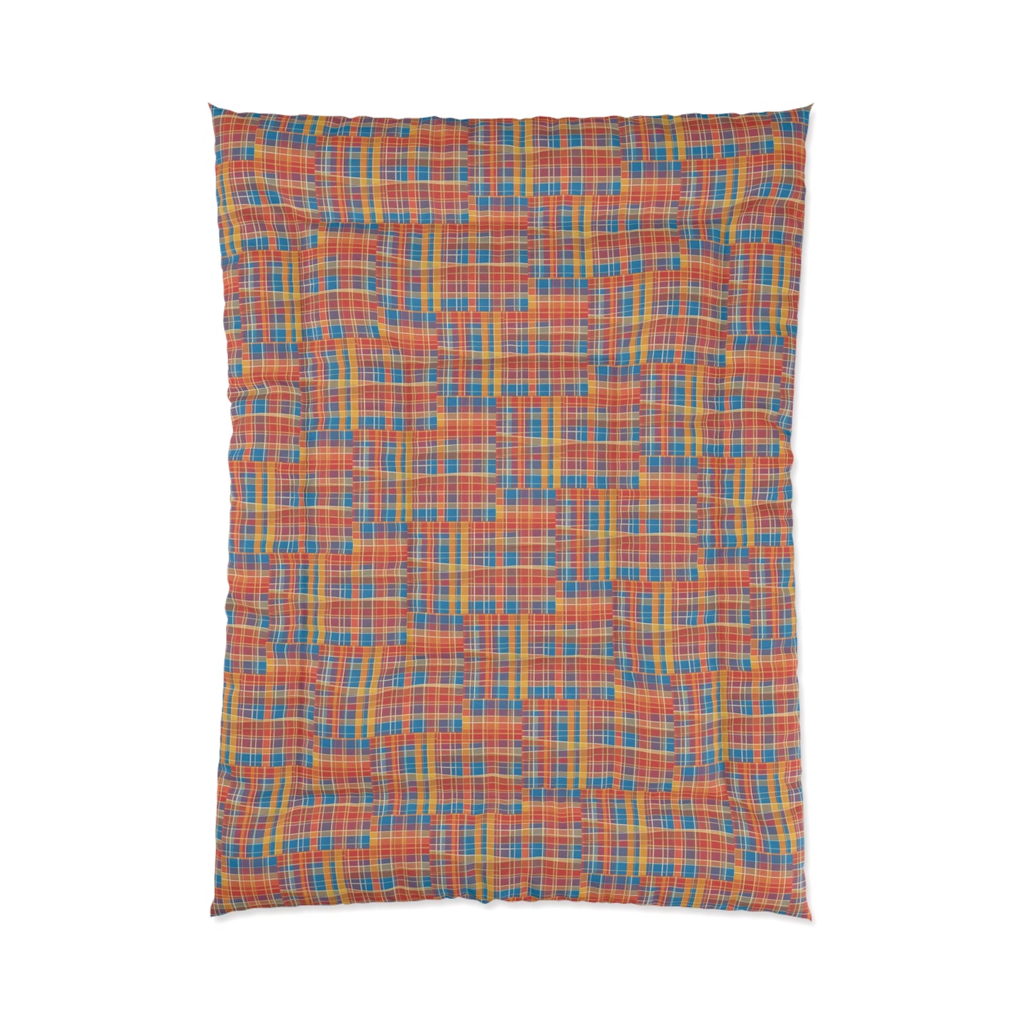 Vibrant Plaid Comforter for Cozy Bedrooms